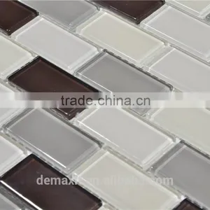 Blue Rainbow Glass Mosaic Mural thumbnail-2