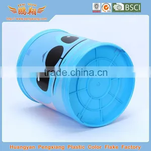 Novelty Plastic Dustbin/ Trash Can/ Plastic Colorful Waste Bin thumbnail-5