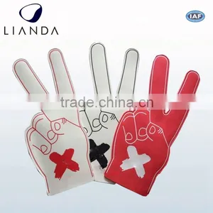 Touchless Foam Hand,fan's Cheering Foam Sponge Hand,foam Finger for Sale thumbnail-1