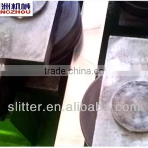 Galvanized Steel Flat Bar Uncoiler, Chamfering and Deburring, Recoiler Machine thumbnail-1