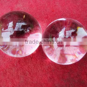 2015 Factory Supply Customed 30mm Clear Artificial Crystal Ball thumbnail-2