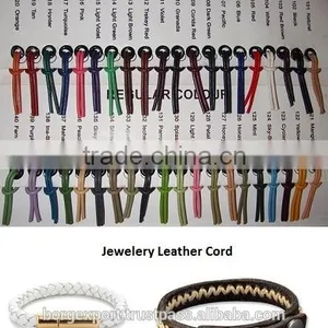 Bracelets Making Leather Cord -2 MM/2.5MM/ 3 MM/4 MM / 6 MM/ 7 MM / 8 MM From Borg Export thumbnail-1