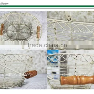 High Popularity House Hold Feature Metal Wire Basket thumbnail-5