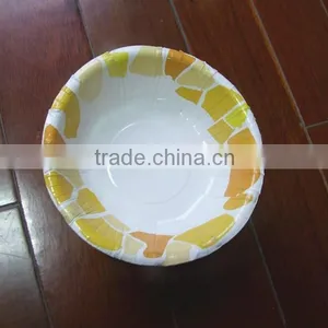 7" Disposable Logo Printing Rice Paper Water Bowlrice Paper Water Bowl thumbnail-5