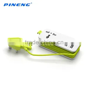 Multi-Function EU/US/UK AC Wall Charger Adapter 4 Port USB Charger for IPhone Samsung thumbnail-4