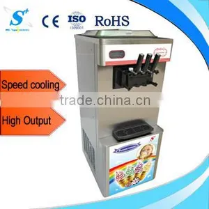 High Quality Commercial Soft Ice Cream Machine (Canton Fair Booth No:1.1J19,from 15th to 19th of Oct) thumbnail-1