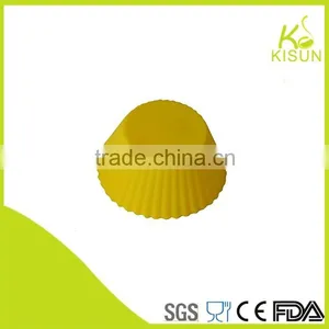 Colorful Silicone Roundness Shape Cupcake Mould thumbnail-5