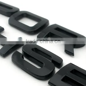 High Quality Custom Made Chrome 3d Letter for Car Emblem thumbnail-2