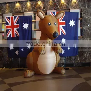 Giant Inflatable Kangaroo Cartoon for Advertising Decoration thumbnail-1