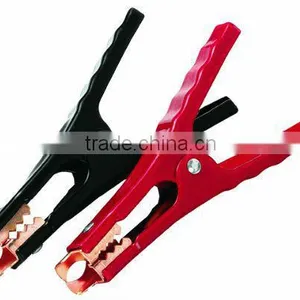 Replacement Clamps, 400 Amp, Red & Black thumbnail-1