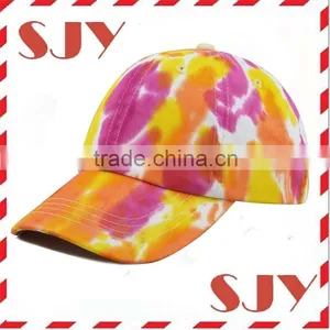 Vintage Floral Pattern Distressed Sport Outdoor Hat Printed Baseball Cap thumbnail-5