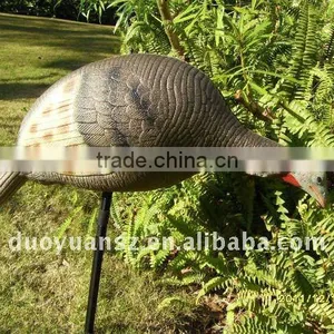 Supply Good Quality XPE Foam Painted or Flocked Outdoor Hunting Decoy Turkey, Foldable Lifelike Turkey Decoy For Sale thumbnail-4