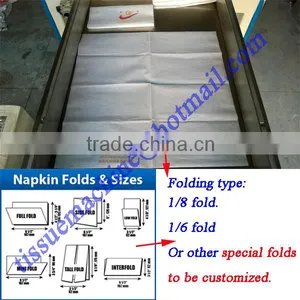 Italy Design 2lines 800 Piece Per Minute Embossing Printing High Speed Automatic Dinner Napkin Tissue Converting Machine thumbnail-6