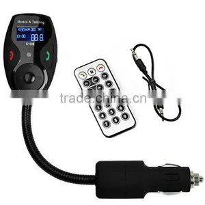 Hot Sales!610S Bluetooth FM Transmitter With Adapter Aux and Usb to Car Radio thumbnail-1