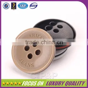 Good Polished Plastic Made Resin Button for Pants thumbnail-2