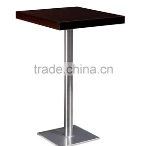 Modern Economic Furniture for Living Room Wooden Coffee Table With Metal Table Leg thumbnail-1