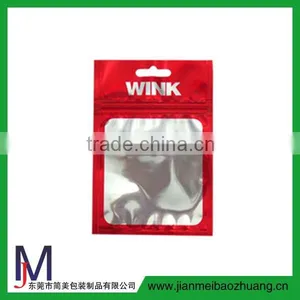 Best Quality Zip Top 3 Sides Heat Seal Bag Zipper Bag With Hanging Hole thumbnail-2