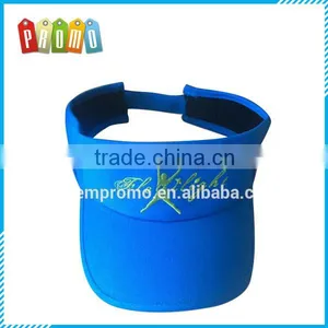 OEM Wholesale 100% Cotton Sport Sun Visor Cap For Promotion thumbnail-1