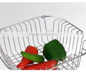 2014 China Manufacture Homemade Metal Sink Basket thumbnail-1