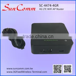 SunComm SC-4474-4GR Sim Card 4G LTE WiFi AP Router With Power Bank thumbnail-3