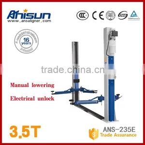 Two Post Lift Car Hoist Lift/Two Post Hydraulic Car Lift/cheap Price Car Lift 3500kg thumbnail-1