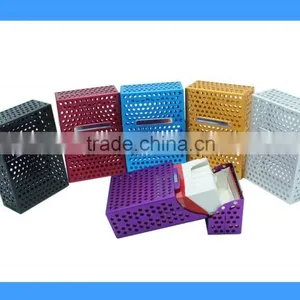 DCP005086 Good Quality Brushed Cheap Aluminum Cigarette Case With Holes, Aluminum Cigarette Box thumbnail-1