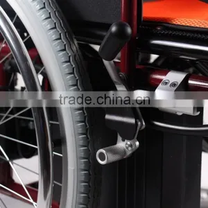 Topmedi TM-EW-015 Hot Sale Aluminum Handicapped Electric Power Wheelchair thumbnail-3