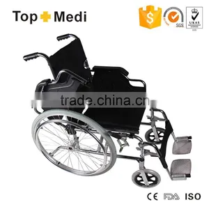 China Supplies Topmedi Economics Steel Normal Wheelchair Prices in Egypt thumbnail-2