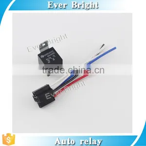 Factory Price Black Waterproof Auto Relay,40a/14vdc Relay thumbnail-2