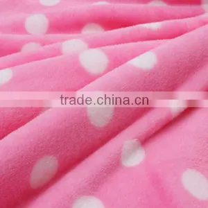 100% Polyester Printed Flannel Fleece Fabric From China thumbnail-2