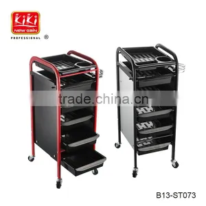 KIKI Beauty Salon Spa Styling Station Trolley Equipment Rolling Storage Tray Cart thumbnail-1
