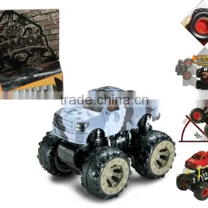 NEW Plastic 4 Wheel Drive Friction Car thumbnail-2