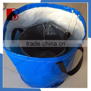Vegetable Plastic Garden Plant Bags, Garden Waste Bag Holders Made With pe or Pvc Tarpaulin thumbnail-1