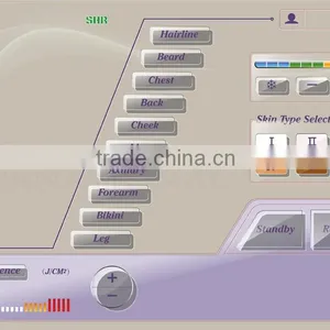 CE Approval SHR Mode/HR Mode/SR Epilator Lightsheer Laser Hair Removal Machine for Sal thumbnail-3