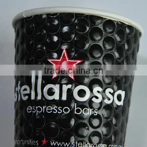 Embossed Fancy Printed Paper Cup Coffee Mugs thumbnail-2