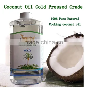 Virgin Cold Pressed Coconut Oil Crude Wholesale 1000ml thumbnail-1