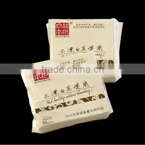 Unbleached Wheat Straw Paper Napkin thumbnail-1