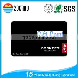 Custom Printing Cr80 Plastic Pvc Gift Card thumbnail-5