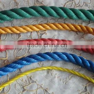 3.4mm Colorful Twisted (polyethylene) pe and pp Rope Twine With Low Price thumbnail-1