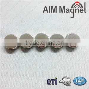 D6 x 2.5mm N35 Strong Disc Magnetic Customized Magnet for Sale thumbnail-1