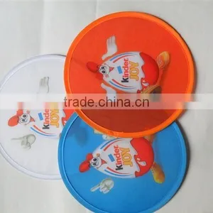 Advertising Nylon Cloth Foldable Frisbee Fan thumbnail-1