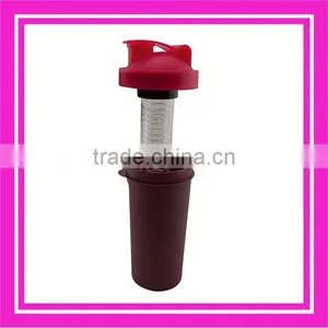 2014 Newest Fruit Water Bottle / Fruit Infuser Juice Glass Bottle thumbnail-1