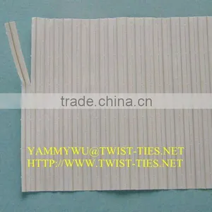 Trash Bag Plastic White Twist Ties thumbnail-1
