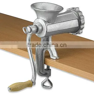 5#/8#/10# ElectroTin Plated Manual Cast Iron Meat Mincer thumbnail-1