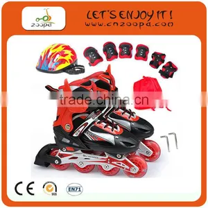 Big PU Wheel Ice Skating Shoes thumbnail-1