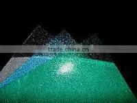 Building Material Colored UV Coated Polycarbonate Embossed Sheets thumbnail-1