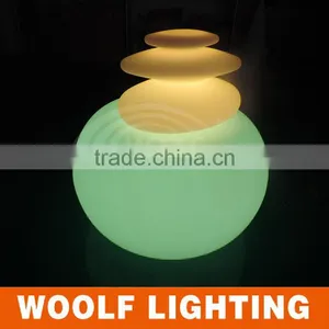 Color Changing Hotel Garden LED Stone Lamp Lighting thumbnail-2