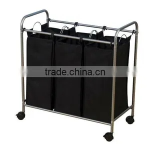 The Steel Laundry Basket for Hotel Laundry Bag thumbnail-1