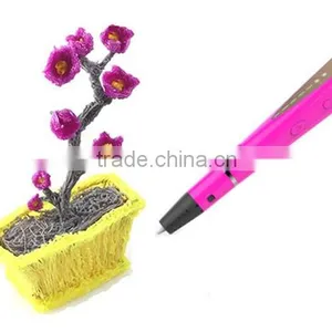 2016 New 3D Printer Pen With Led Screen With 3color Free Filament Wholesale Factory Shopping Online Kids 3D Pen thumbnail-3