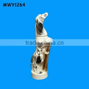 Personalized Dog Shape Porcelain Liquor Decanter Beer Growler thumbnail-1
